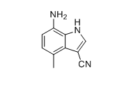 7-amino-4-methyl-1H-indole-3-carbonitrile
