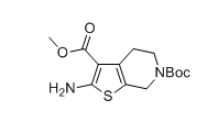 6-(tert-butyl) 3-methyl 2-amino-4,7-dihydrothieno[2,3-c]pyridine-3,6(5H)-dicarboxylate