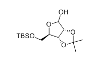 (3aR,6R,6aR)-6-(((tert-butyldimethylsilyl)oxy)methyl)-2,2-dimethyltetrahydrofuro[3,4-d][1,3]dioxol-4-ol