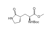 (S)-methyl 2-((tert-butoxycarbonyl)amino)-3-((S)-2-oxopyrrolidin-3-yl)propanoate