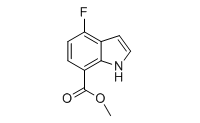 methyl 4-fluoro-1H-indole-7-carboxylate