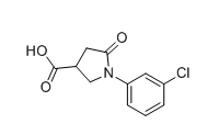 1-(3-Chlorophenyl)-5-oxopyrrolidine-3-carboxylic acid